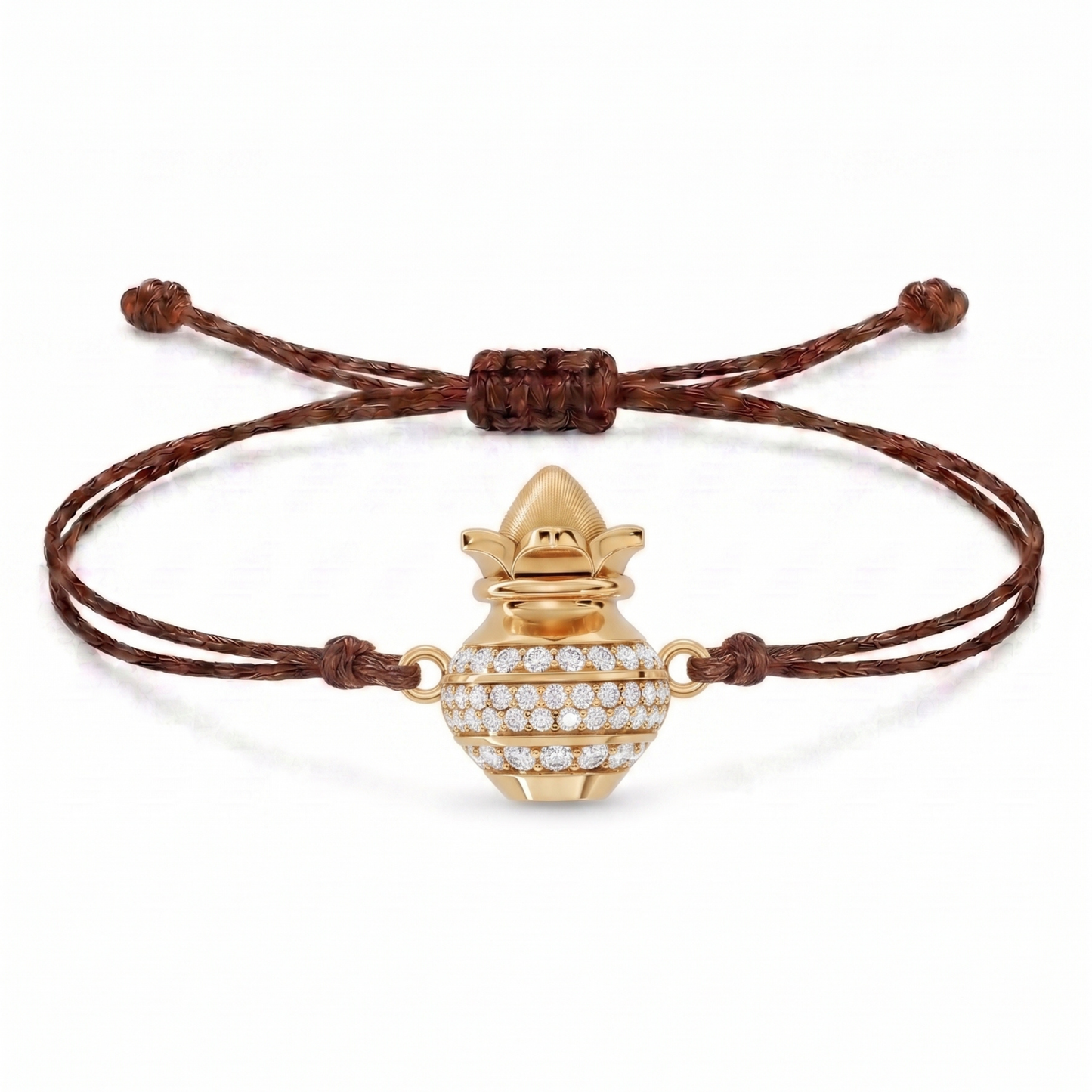Kalash Charm Cord Bracelet