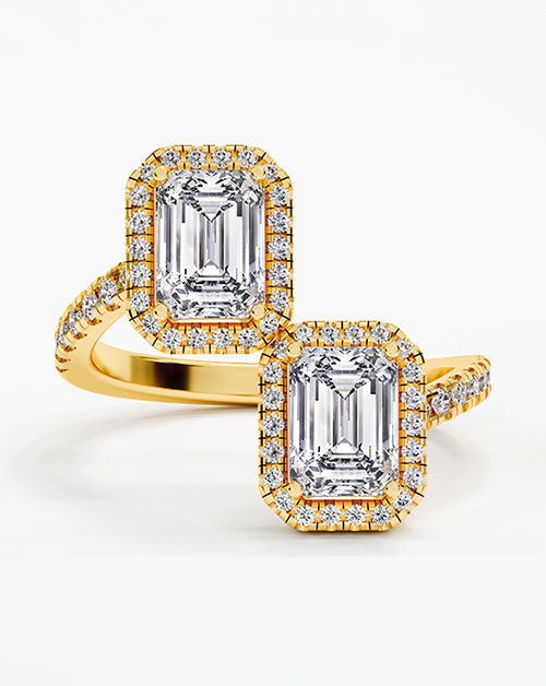 Two Stone Rings