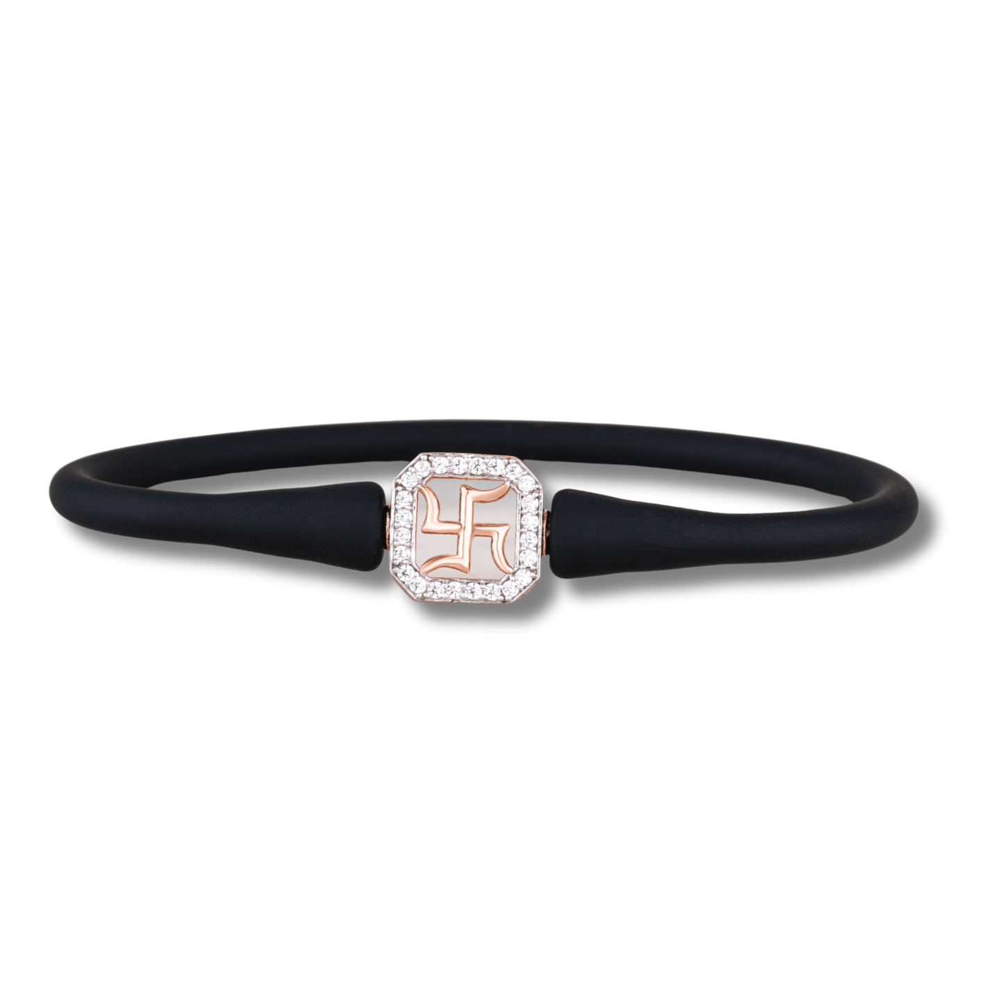 Swastik Emblem Charm Rakhi Bracelet
