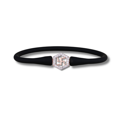 Swastik Charm Rakhi Bracelet
