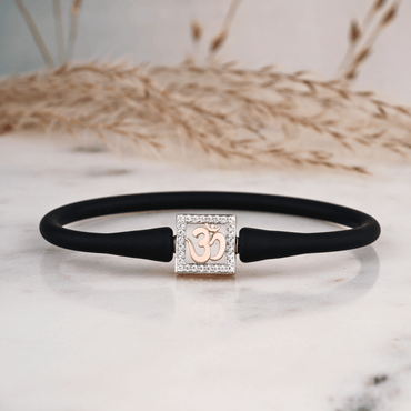 Om Charm Rakhi Bracelet