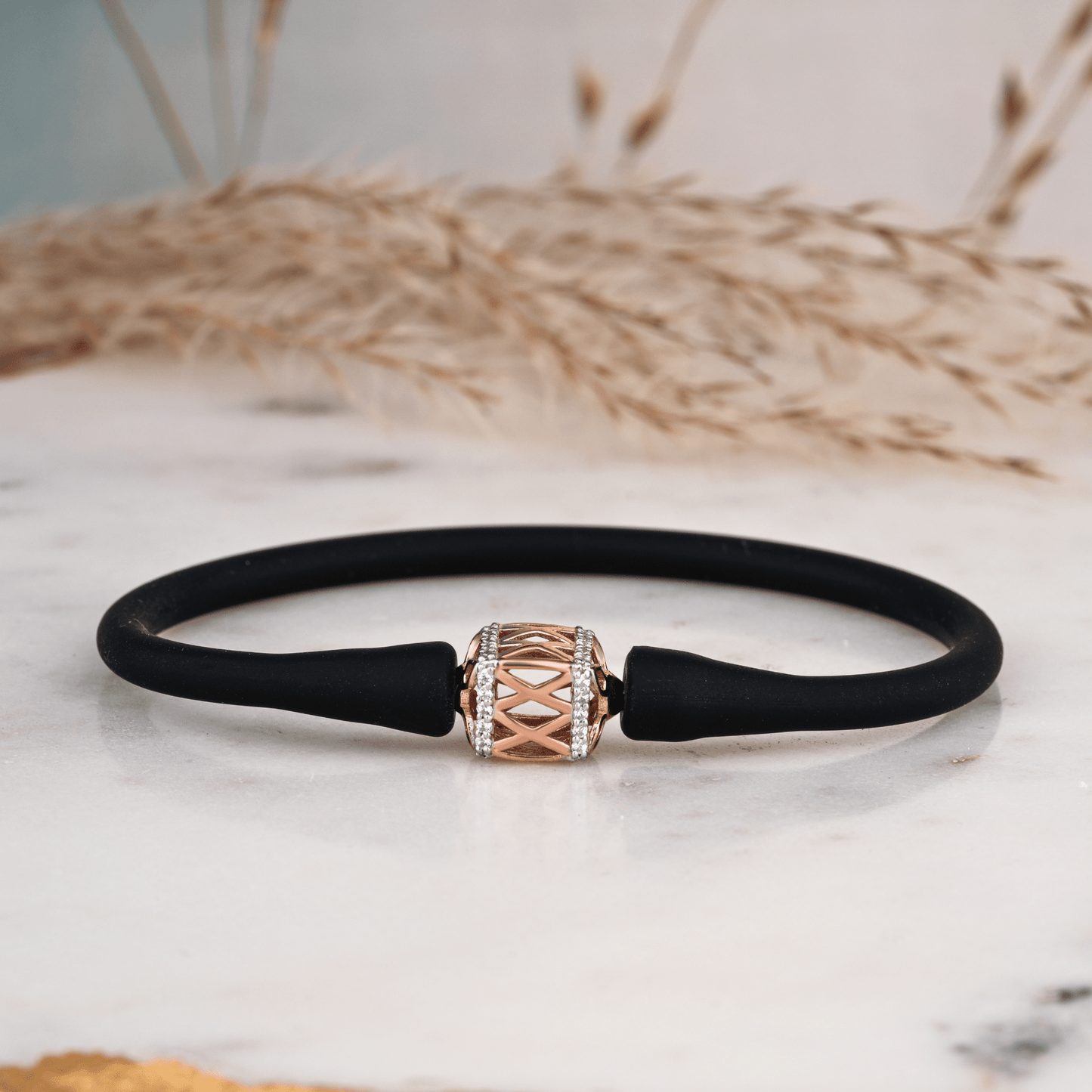 Cube Charm Rakhi Bracelet