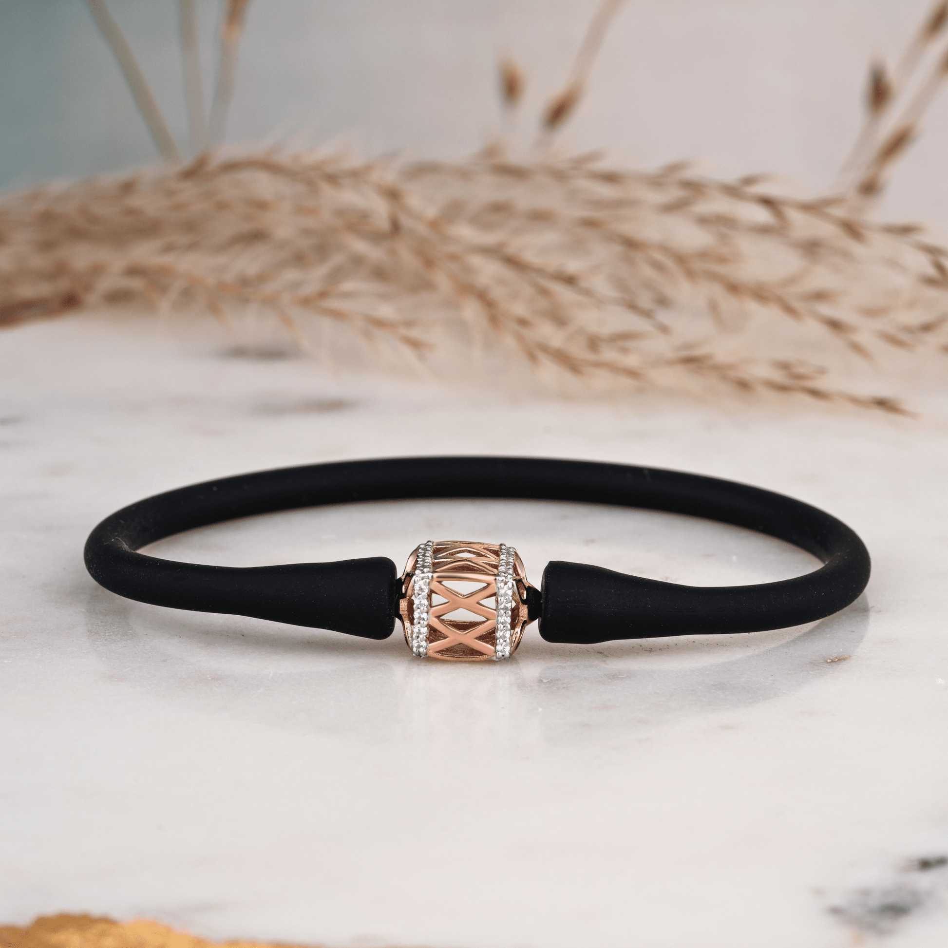 Cube Charm Rakhi Bracelet