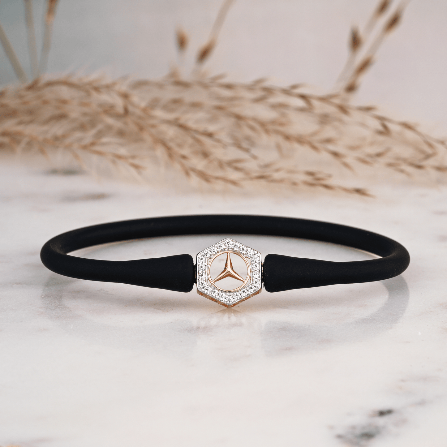 Sterling Star Charm Rakhi Bracelet