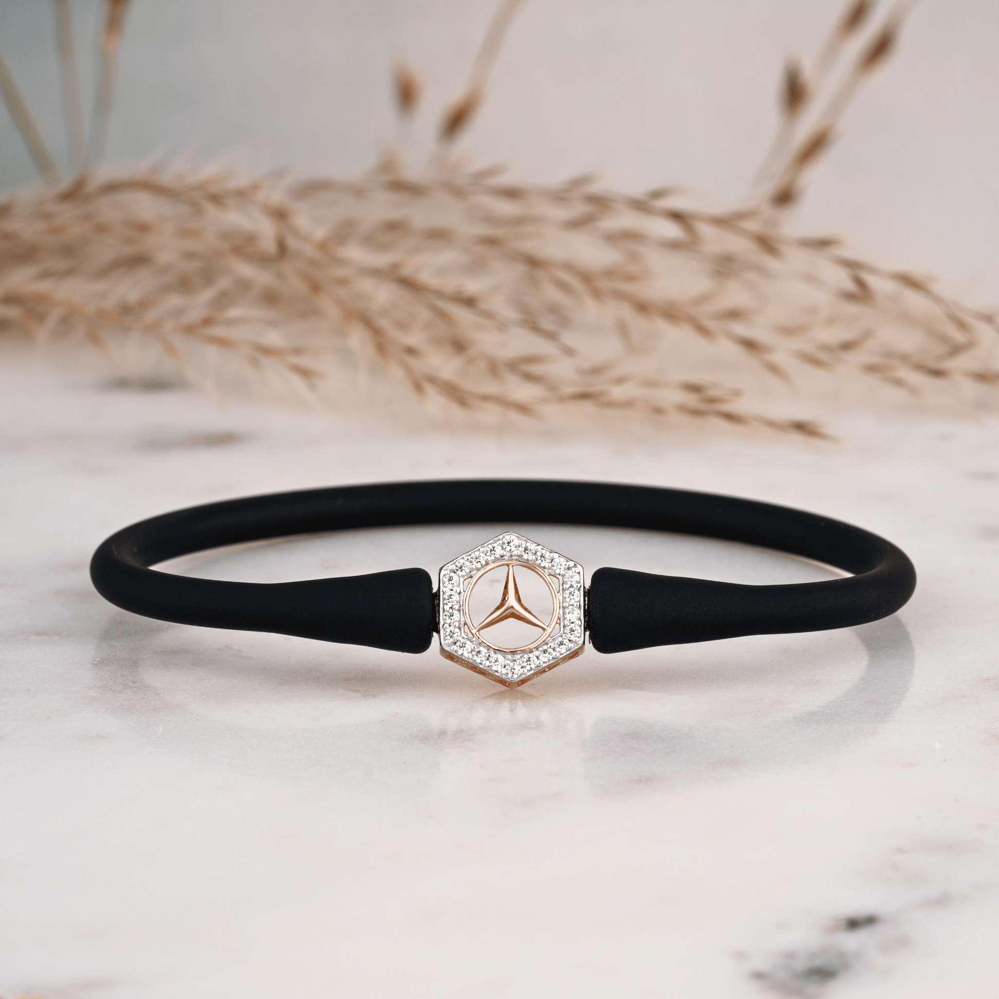 Sterling Star Charm Rakhi Bracelet