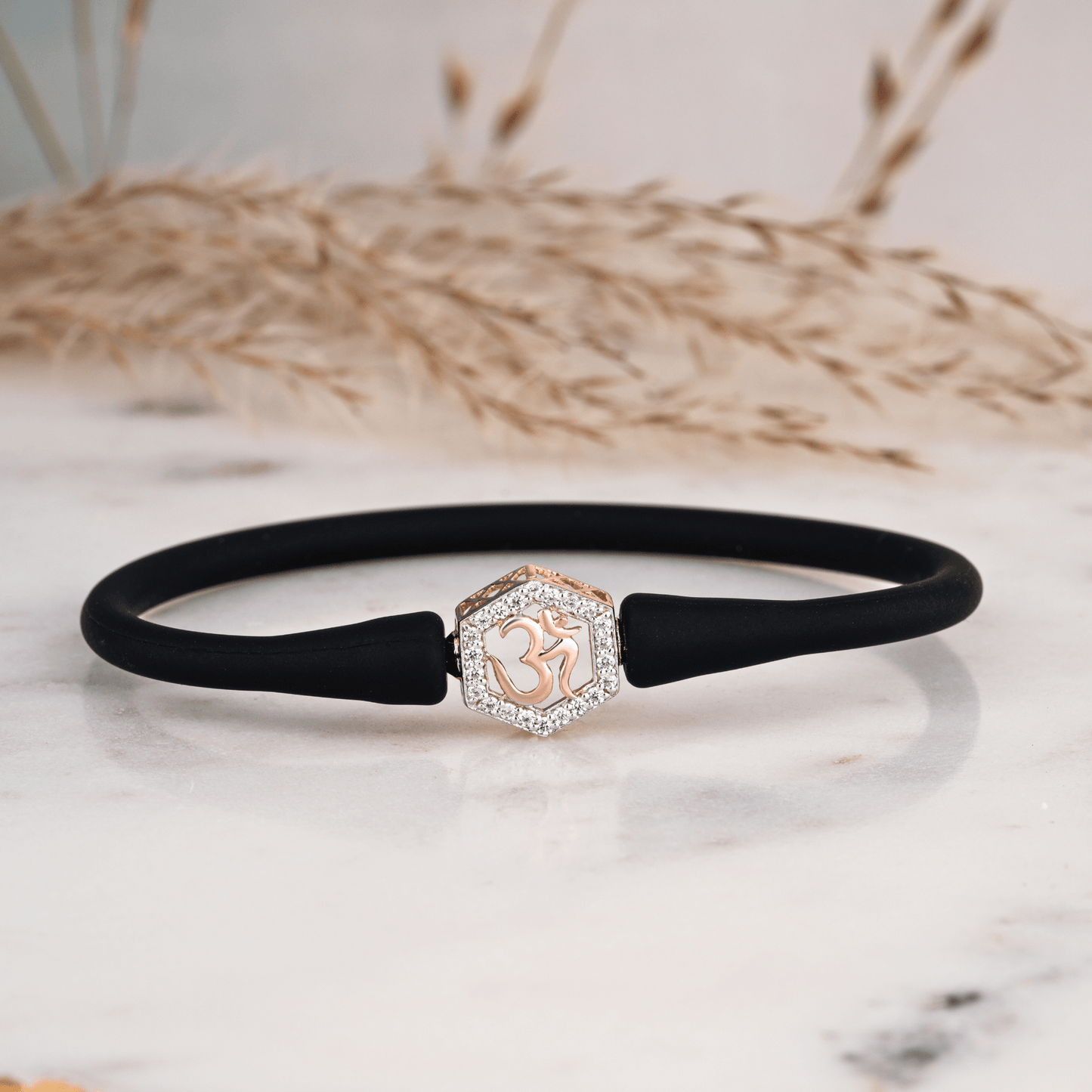 Om Aura Charm Rakhi Bracelet