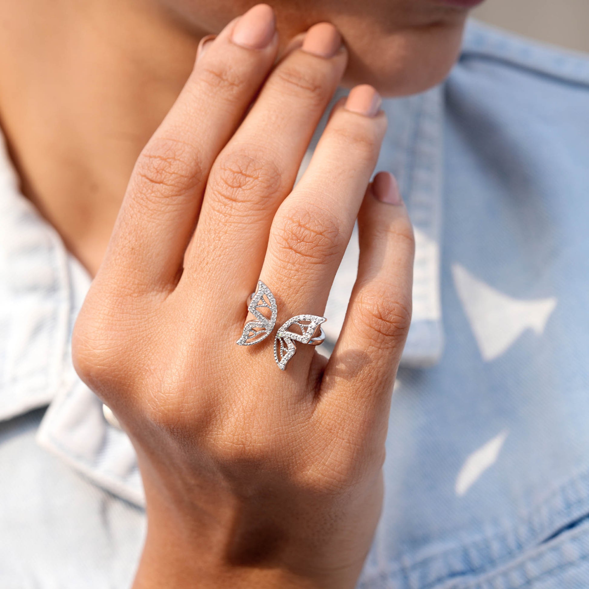Premium Butterfly Fashion Ring