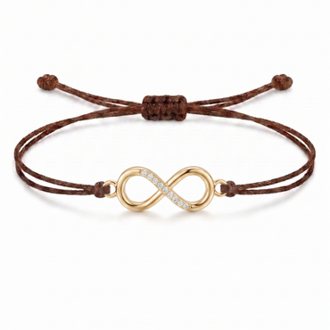 Forever Charm Cord Bracelet