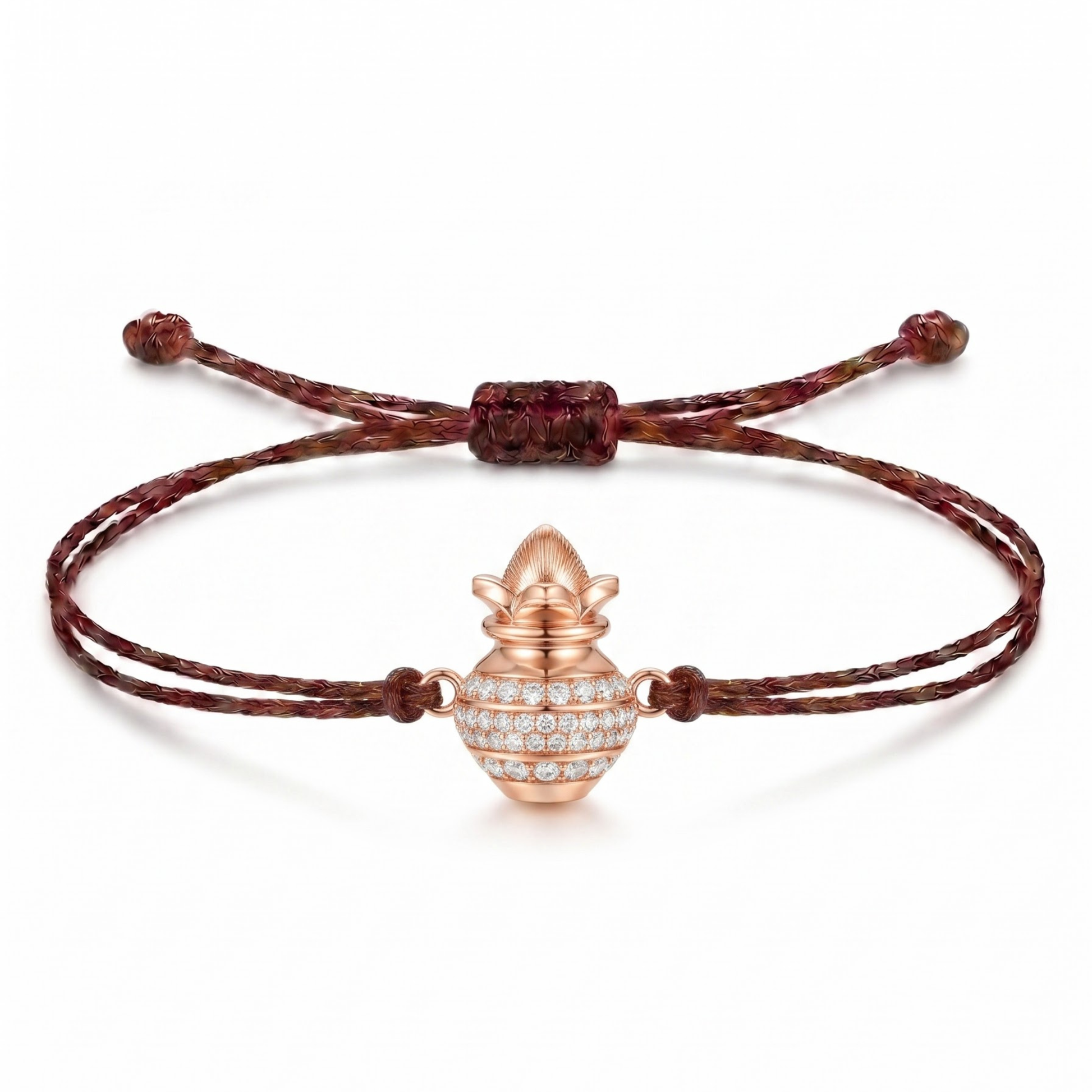 Kalash Charm Cord Bracelet