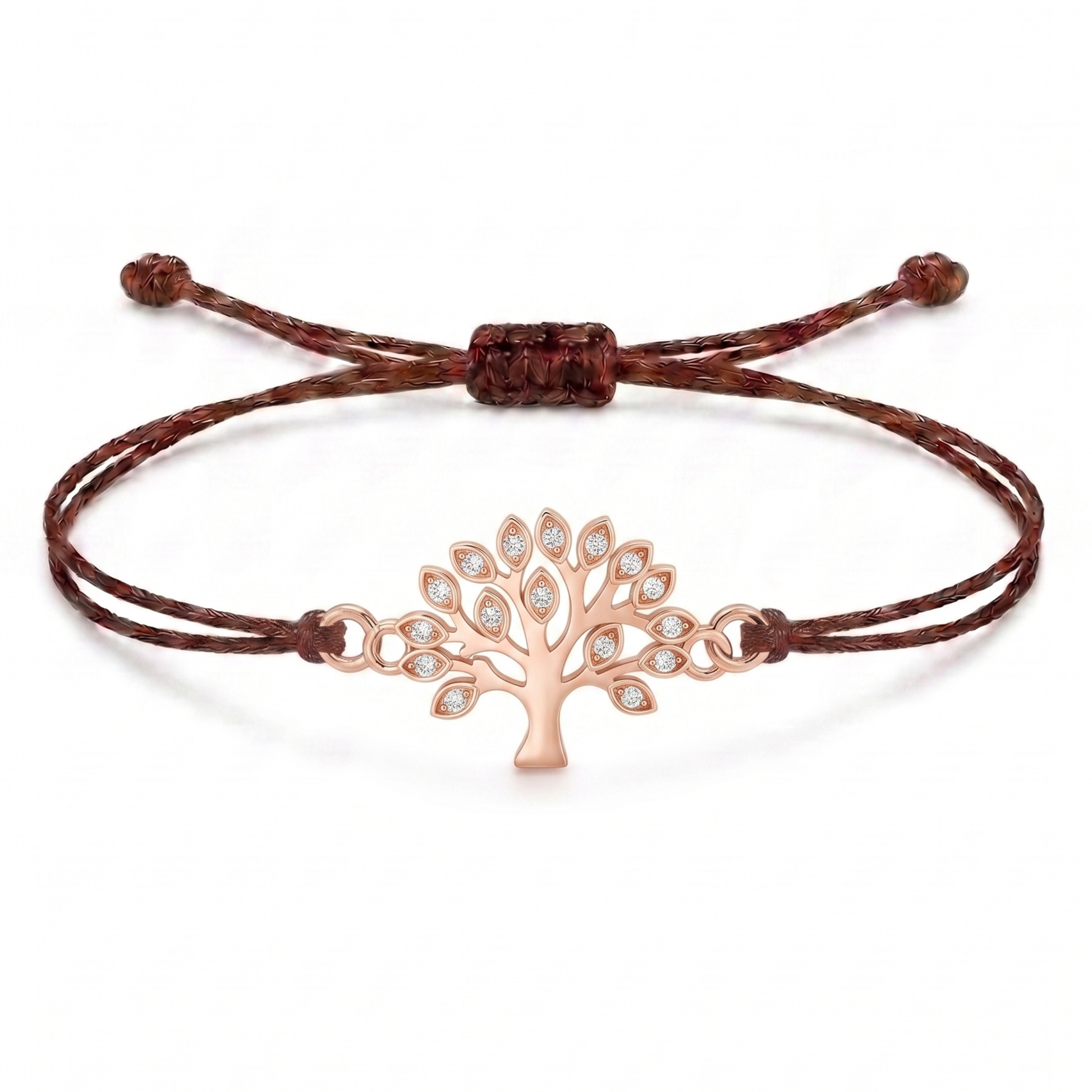 Tree of Life Charm Cord Bracelet