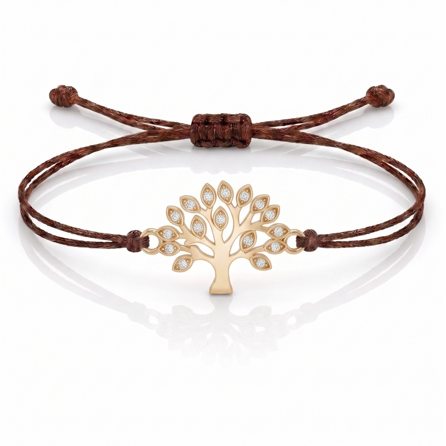 Tree of Life Charm Cord Bracelet