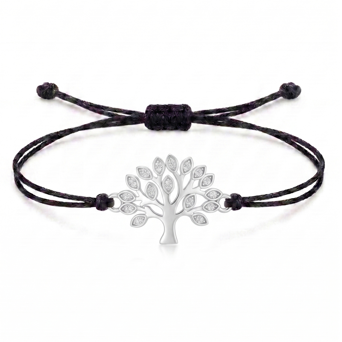 Tree of Life Charm Cord Bracelet