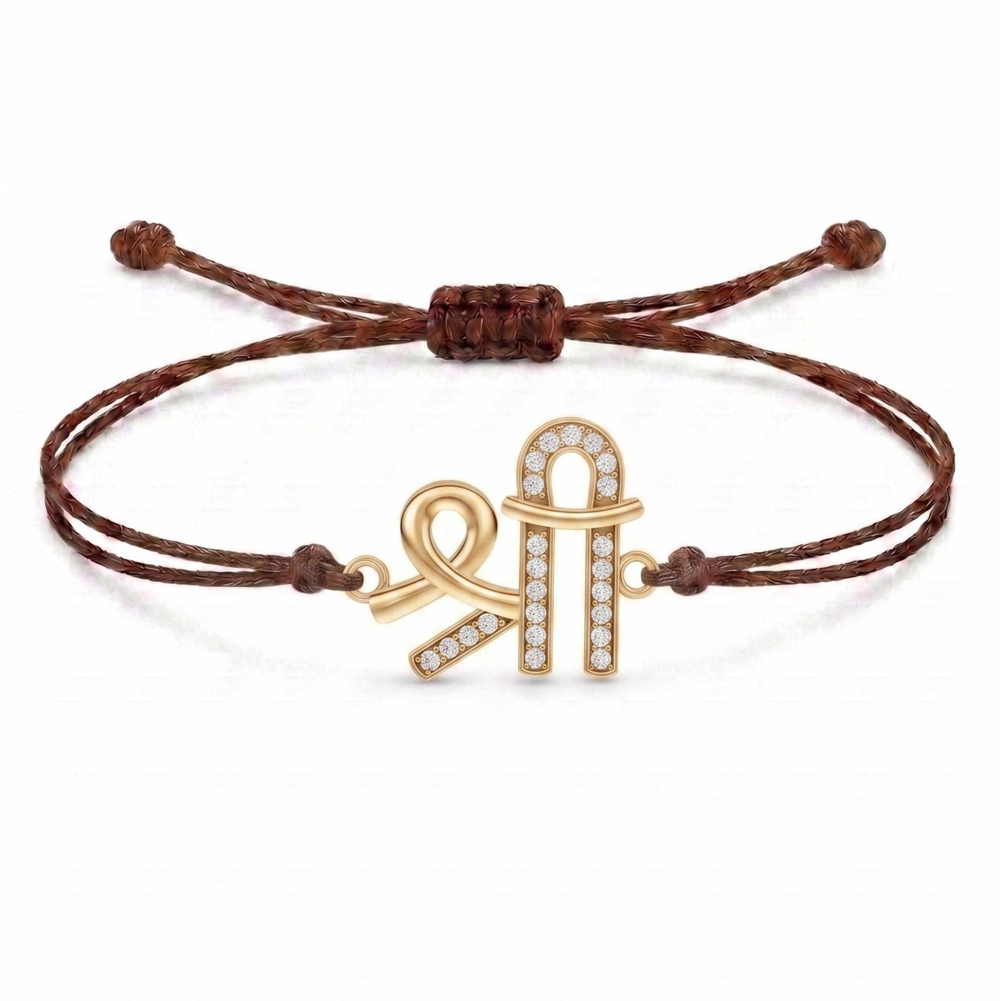 Shree Charm Cord Bracelet
