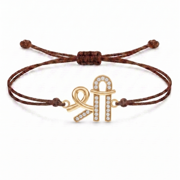Shree Charm Cord Bracelet