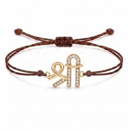 Shree Charm Cord Bracelet