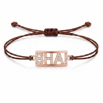 Bhai Charm Cord Bracelet