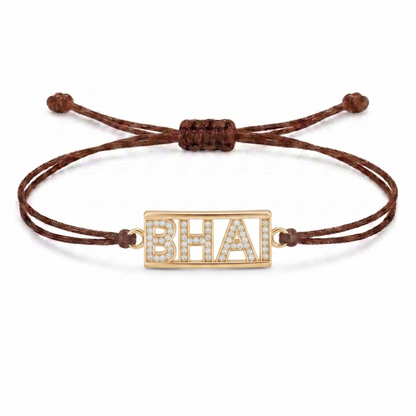 Bhai Charm Cord Bracelet