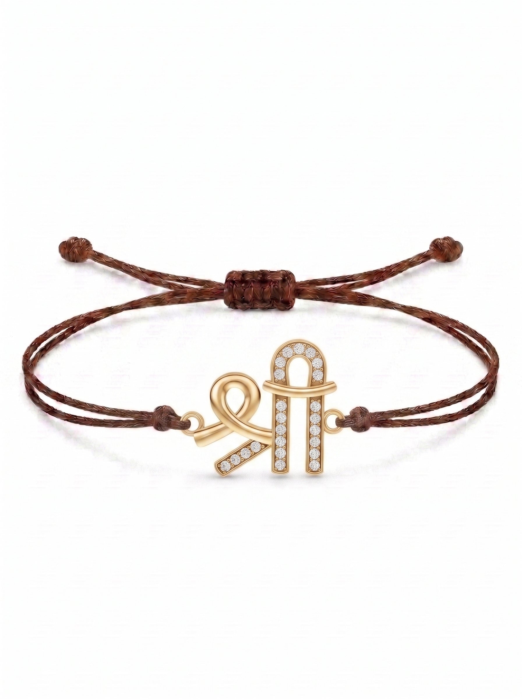 Shree Charm Cord Bracelet