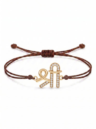 Shree Charm Cord Bracelet