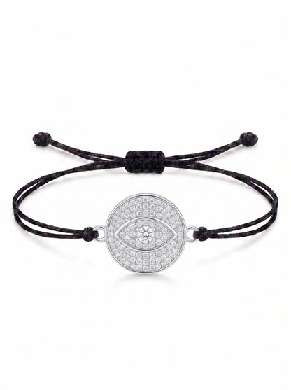 Radiant Eye Charm Cord Bracelet