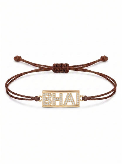 Bhai Charm Cord Bracelet