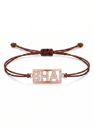 Bhai Charm Cord Bracelet