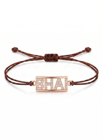 Bhai Charm Cord Bracelet