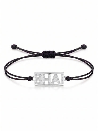 Bhai Charm Cord Bracelet