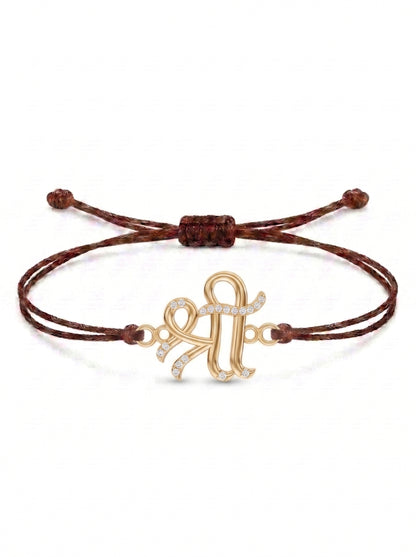 Shree Ji Charm Cord Bracelet