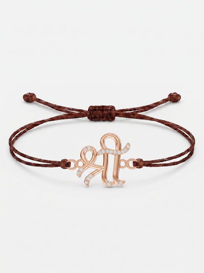 Shree Ji Charm Cord Bracelet