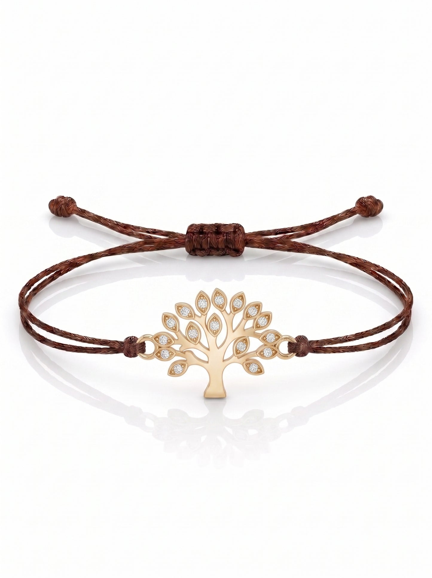 Tree of Life Charm Cord Bracelet