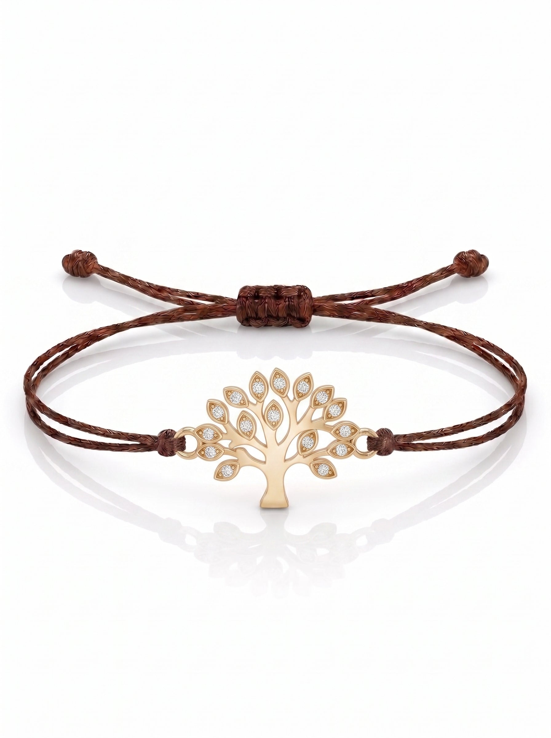 Tree of Life Charm Cord Bracelet