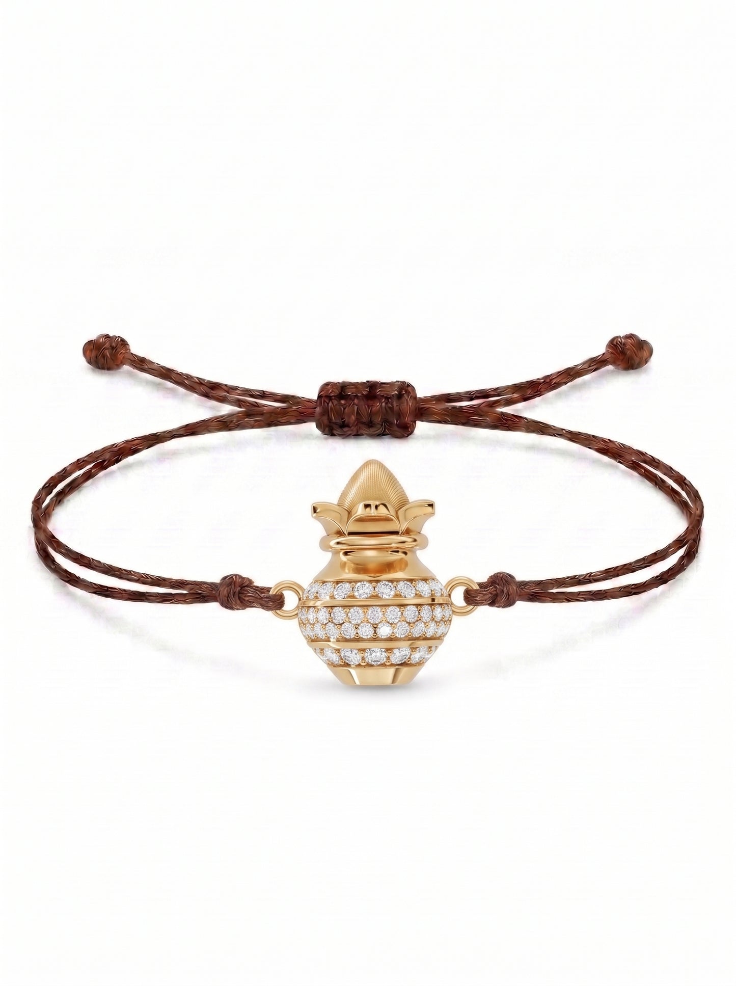 Kalash Charm Cord Bracelet