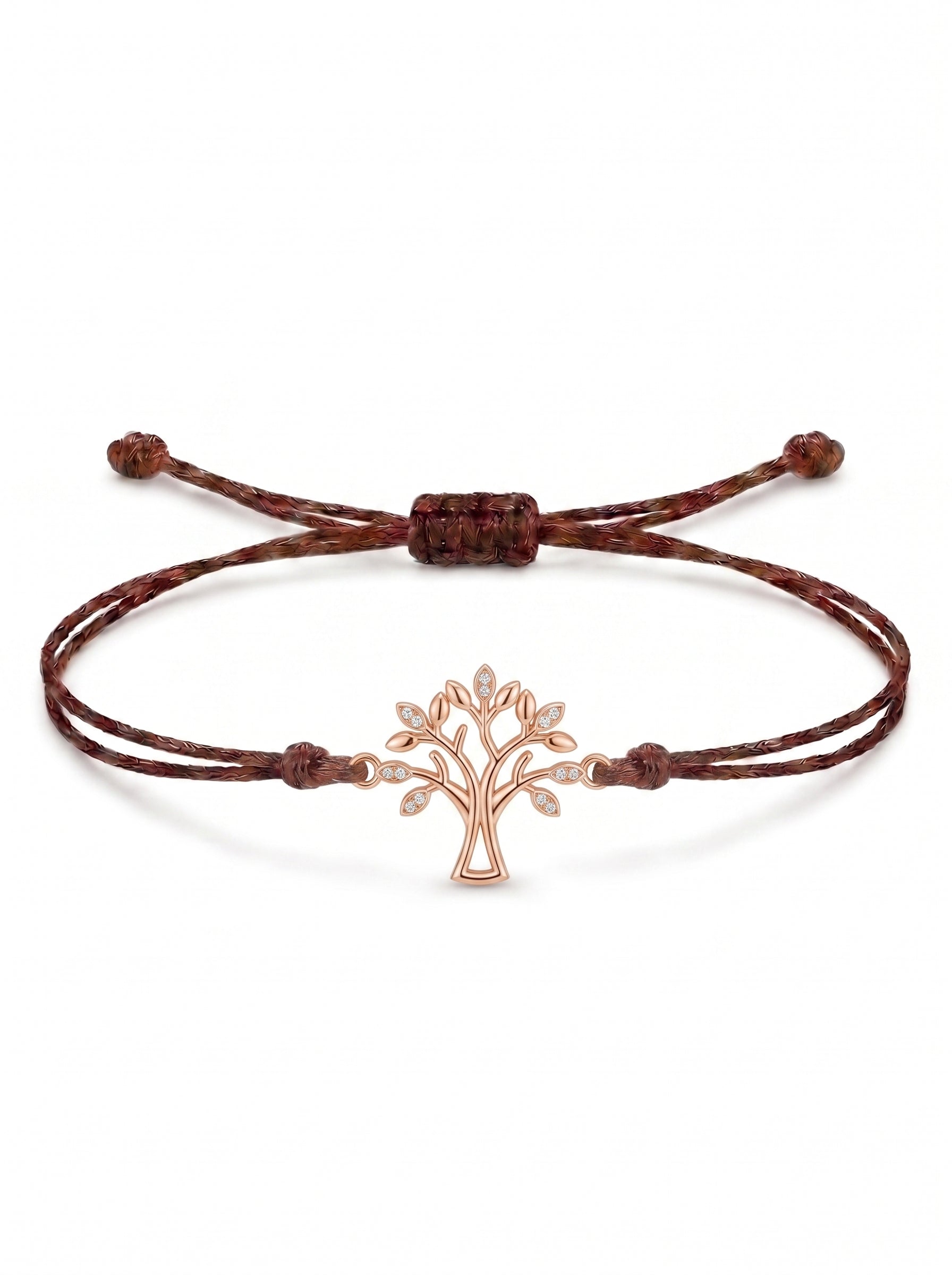 Flourishing Tree Charm Cord Bracelet
