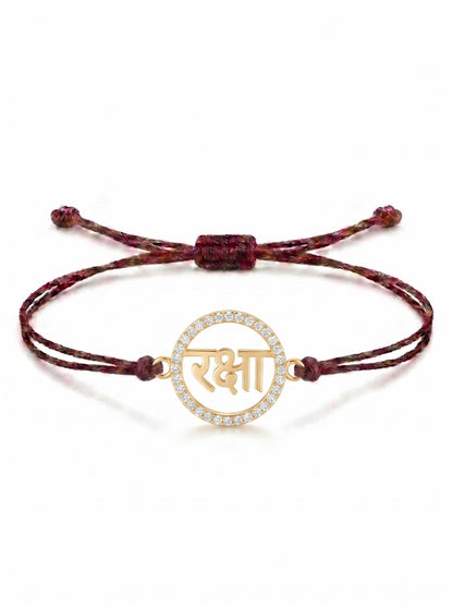 Raksha Charm Cord Bracelet